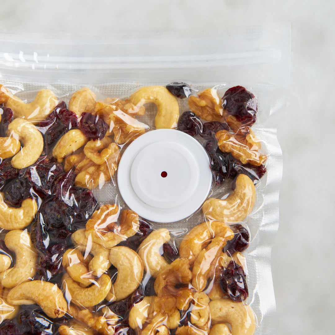 Patented Valve Technology Guarantees to Keep Your Food Fresh & Vacuum Sealed for 3 Years